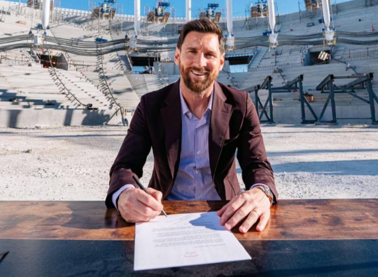 重磅！38岁梅西续约迈阿密国际至2028年，41岁仍征战赛场