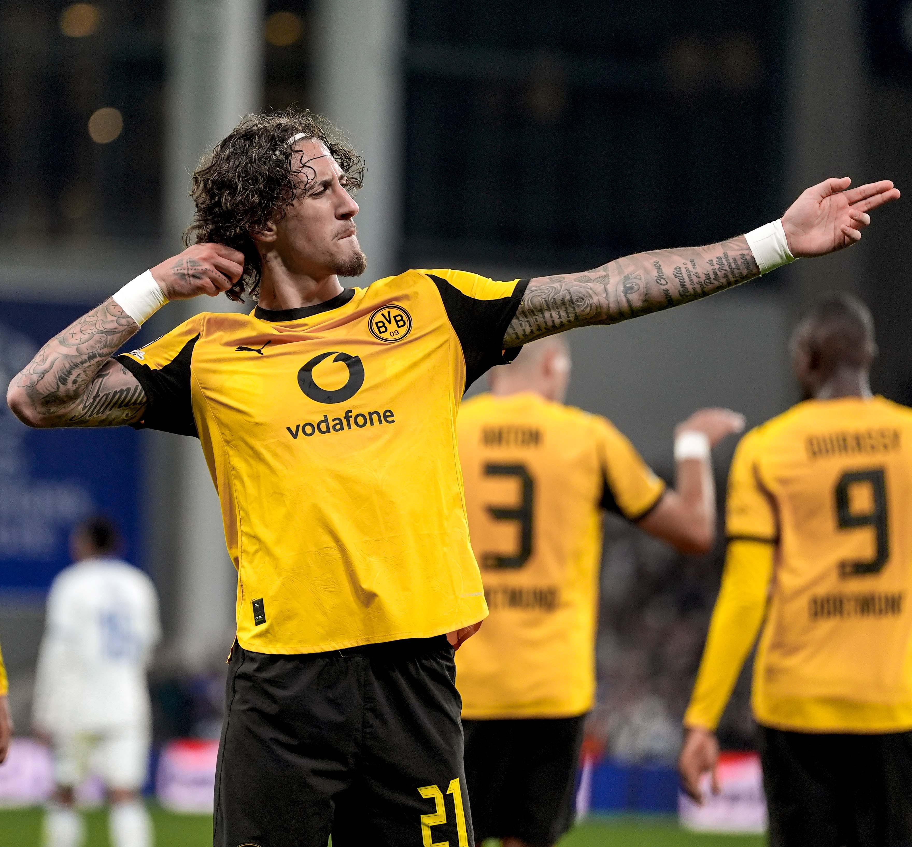 法比奥-席尔瓦训练照