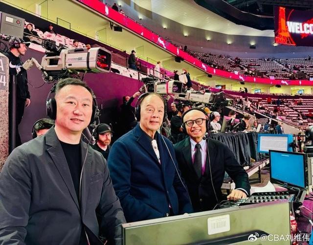 刘维伟现场观战：杨瀚森NBA首秀，重逢老友杜普-里斯