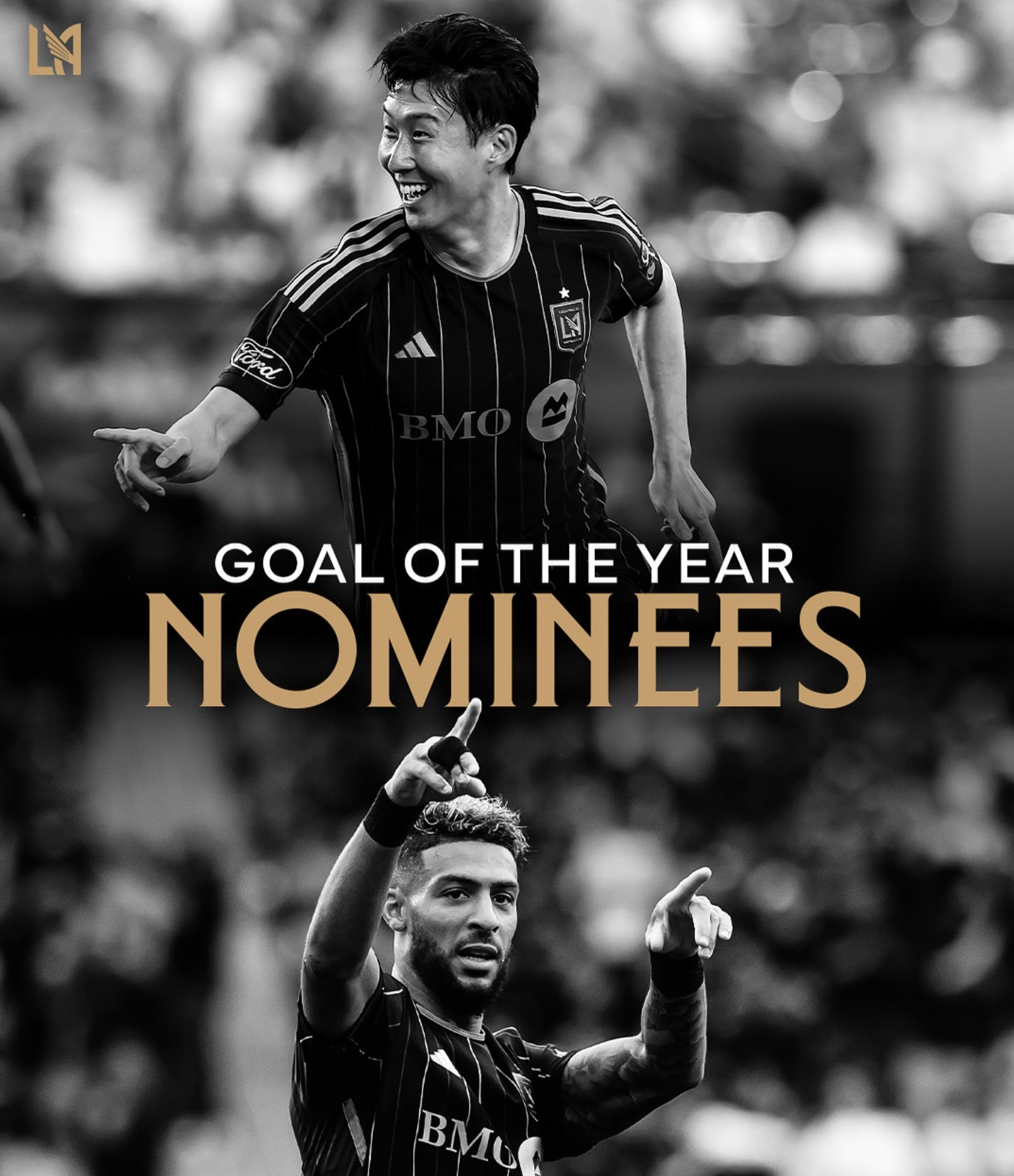 官方公布：洛杉矶FC年度最佳进球候选，孙兴慜世界波强势入围