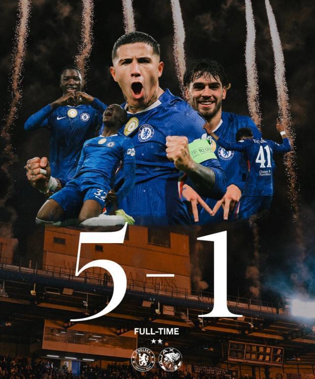 切尔西00后风暴！5球全由00后包办，年轻阵容创欧冠新纪录