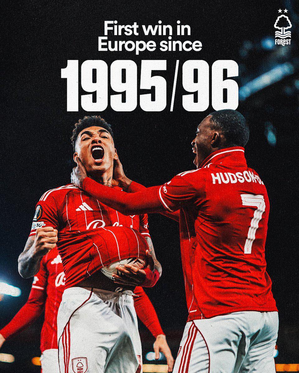 诺丁汉森林2-0胜波尔图，时隔30年再获欧战胜利