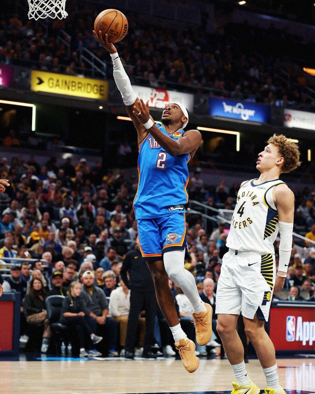 亚历山大砍55分创生涯新高，与威少并列雷霆队史50+次数第一