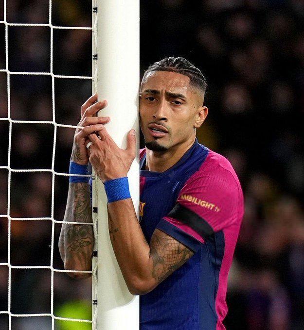 巴萨伤情加剧，拉菲尼亚确认缺席国家德比