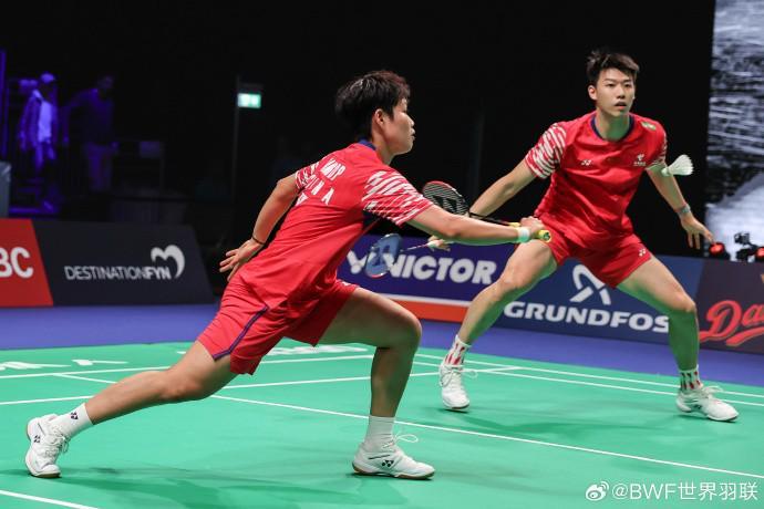 法国羽毛球公开赛1/8决赛：国羽8胜3负，混双蒋振邦/魏雅欣遗憾出局