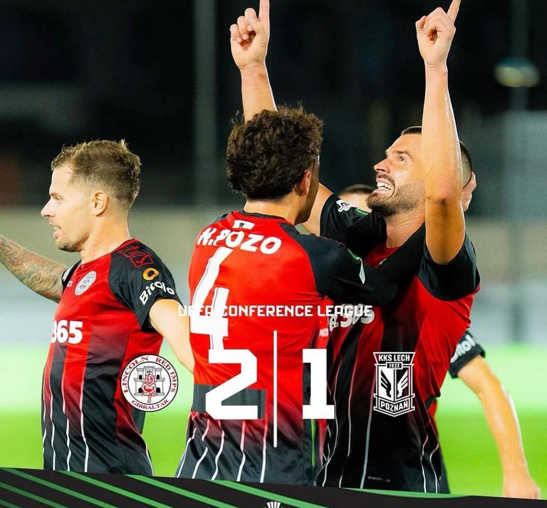 直布罗陀足球历史突破！林肯红魔首获欧战正赛胜利