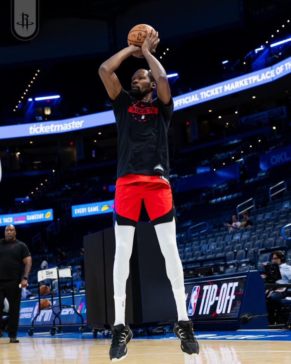 火箭主场迎战活塞！杜兰特领衔死亡五大冲击赛季首胜