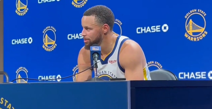 库里谈与戈登对决：更注重比赛需求而非一对一较量