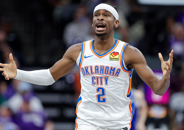 两战90分+40罚球！SGA创NBA历史纪录，雷霆卫冕之路危机四伏