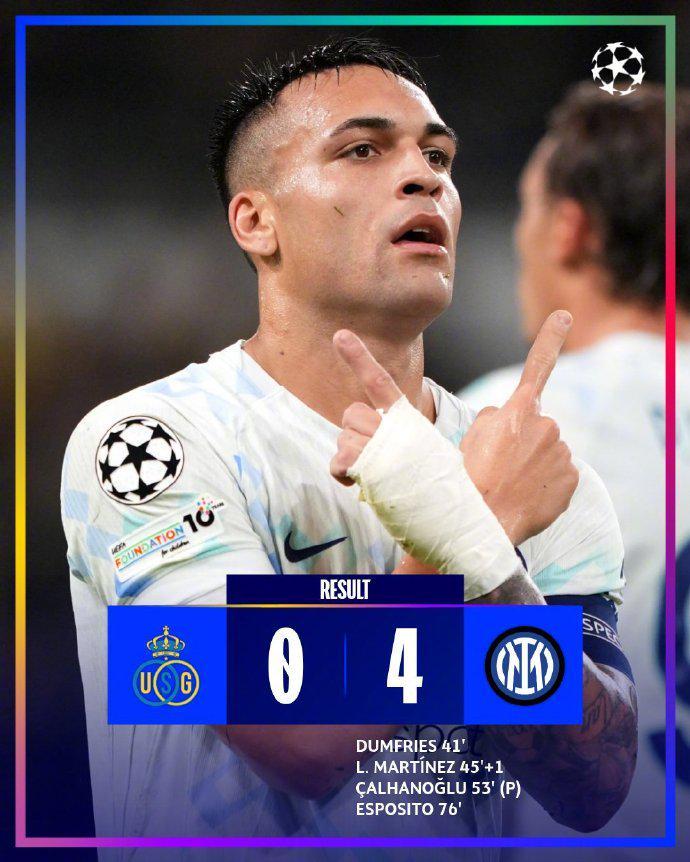 意甲欧冠表现低迷，国米大胜领衔三队逆袭