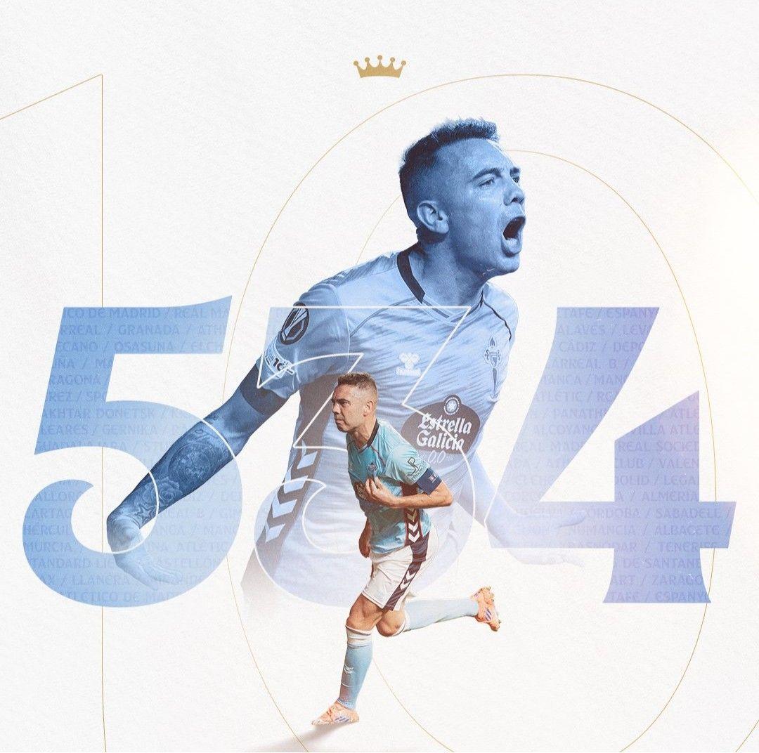 534场里程碑！阿斯帕斯荣膺塞尔塔队史出场第一人