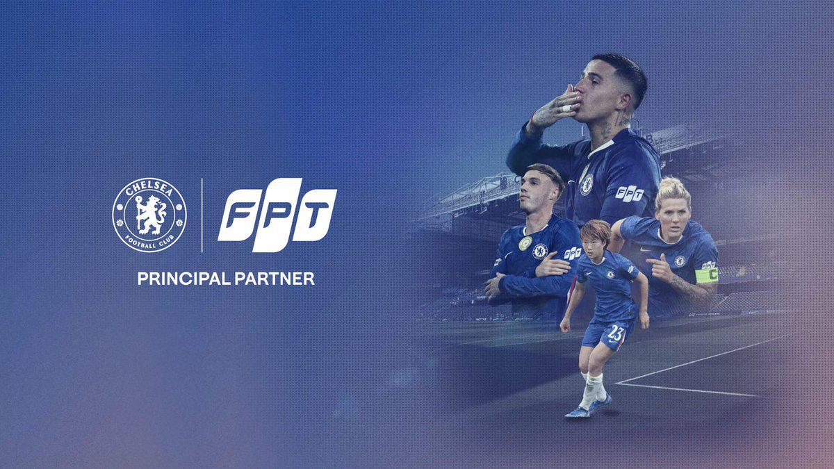 FPT近千万镑签约切尔西，成新赛季球衣袖标赞助商