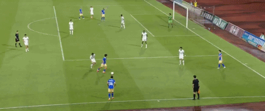 中甲第28轮：定南赣联1-0力克大连鲲城，埃里克斯破门