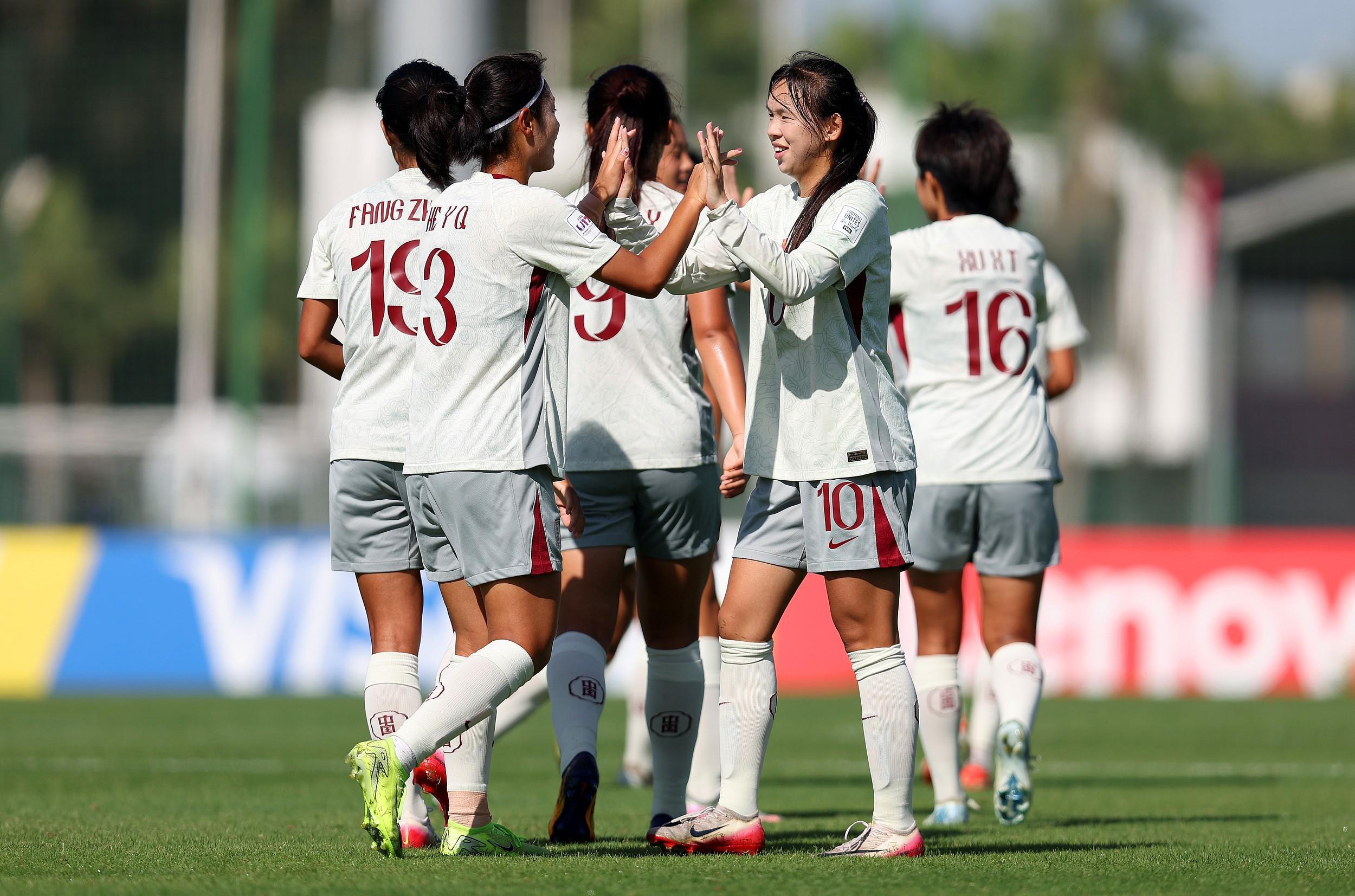 U17女足世界杯1/16决赛：中国女足迎战巴西，10月28日23:30开赛