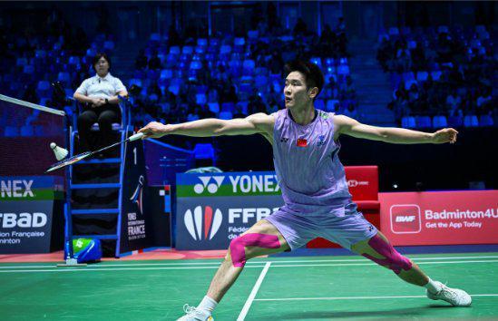 李诗沣2025法国羽毛球公开赛男单半决赛晋级战报