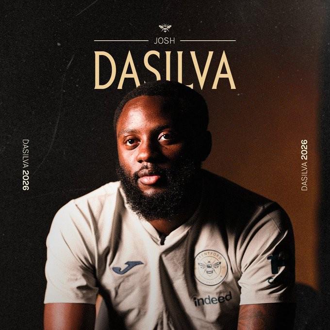 布伦特福德官宣：27岁中场达席尔瓦回归，签约1+1年合同