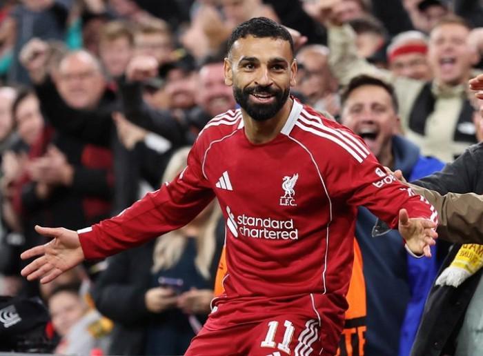 萨拉赫7战布伦特福德狂轰6球1助，场均造一球成红军关键先生