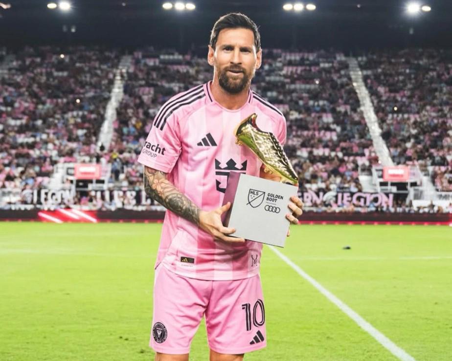 梅西首夺美职联金靴！28场29球创赛季最佳射手纪录