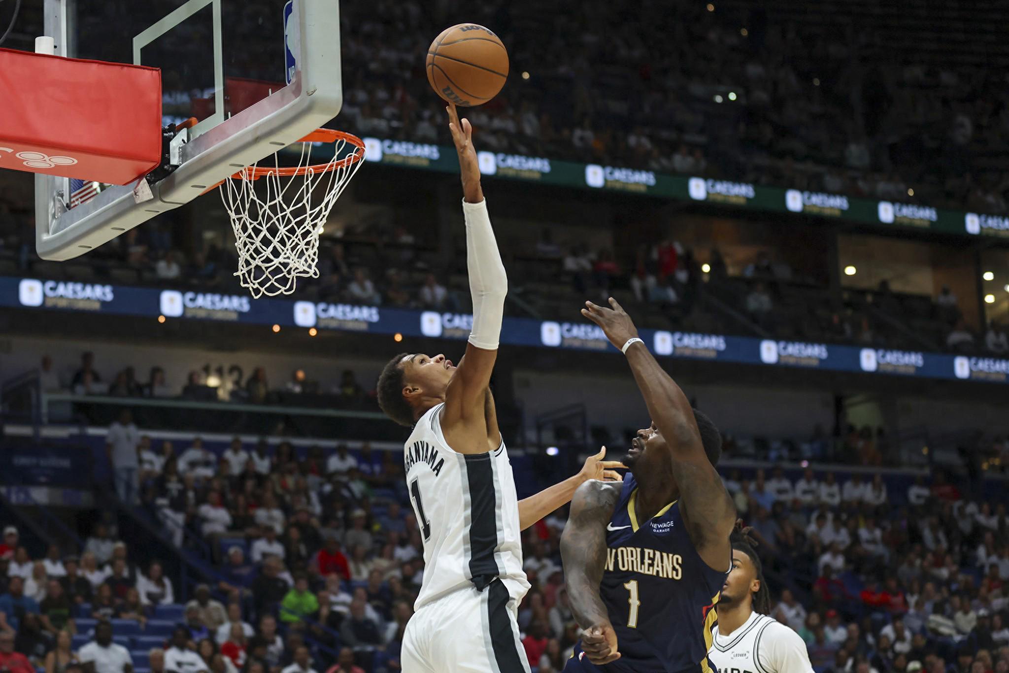 文班亚马狂送9帽创纪录！马刺2连胜喜迎3大利好