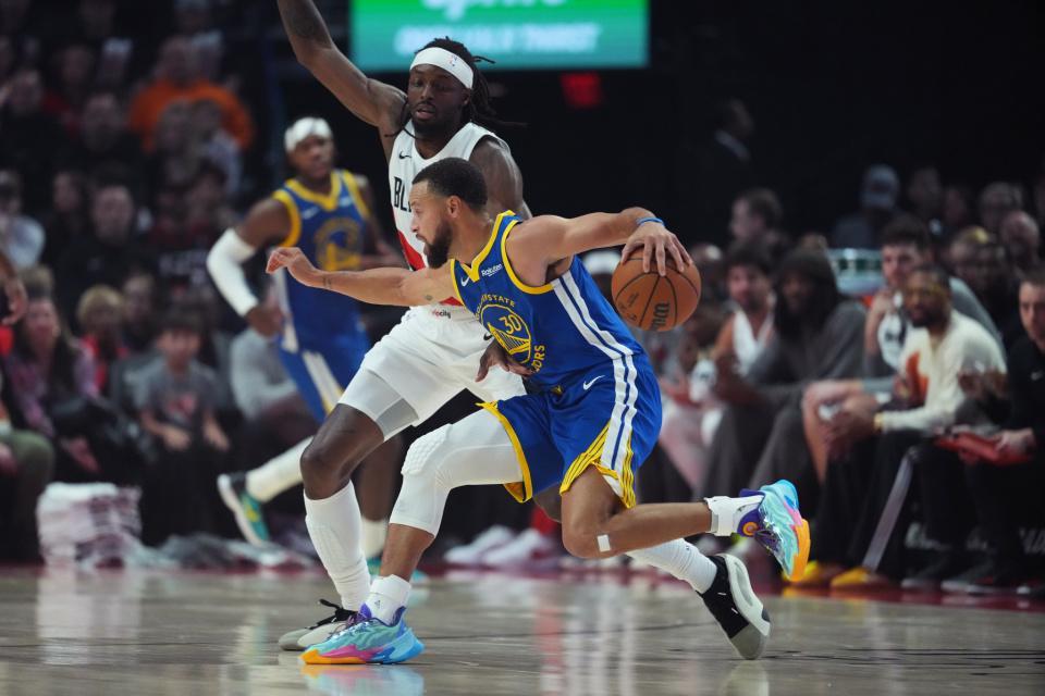 勇士20分惨败开拓者：库里揭秘爆冷原因，体能成最大隐患