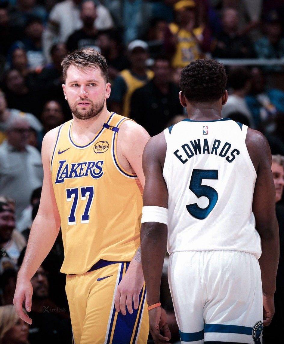 东契奇49+11+8创NBA历史三大神迹，湖人128-110大胜森林狼