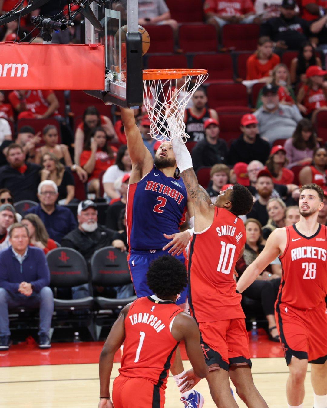 杜兰特37分末节狂飙，火箭惜败活塞：申京阿门低迷成败因