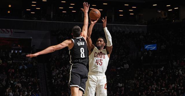 米切尔35分小波特31分 骑士客场131-124险胜篮网