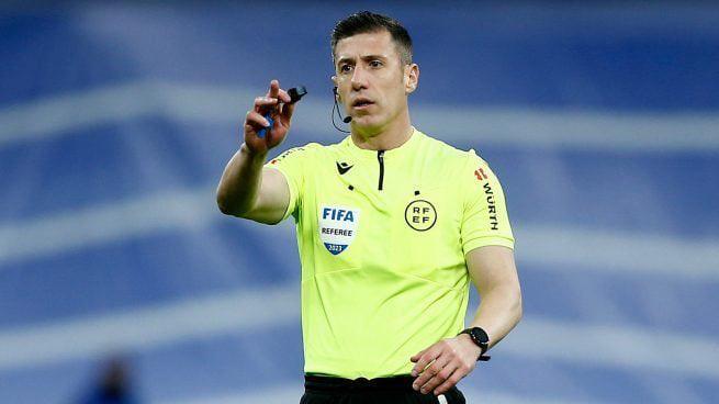 西班牙国家德比主裁确定：索托执法，曾引发门线悬案