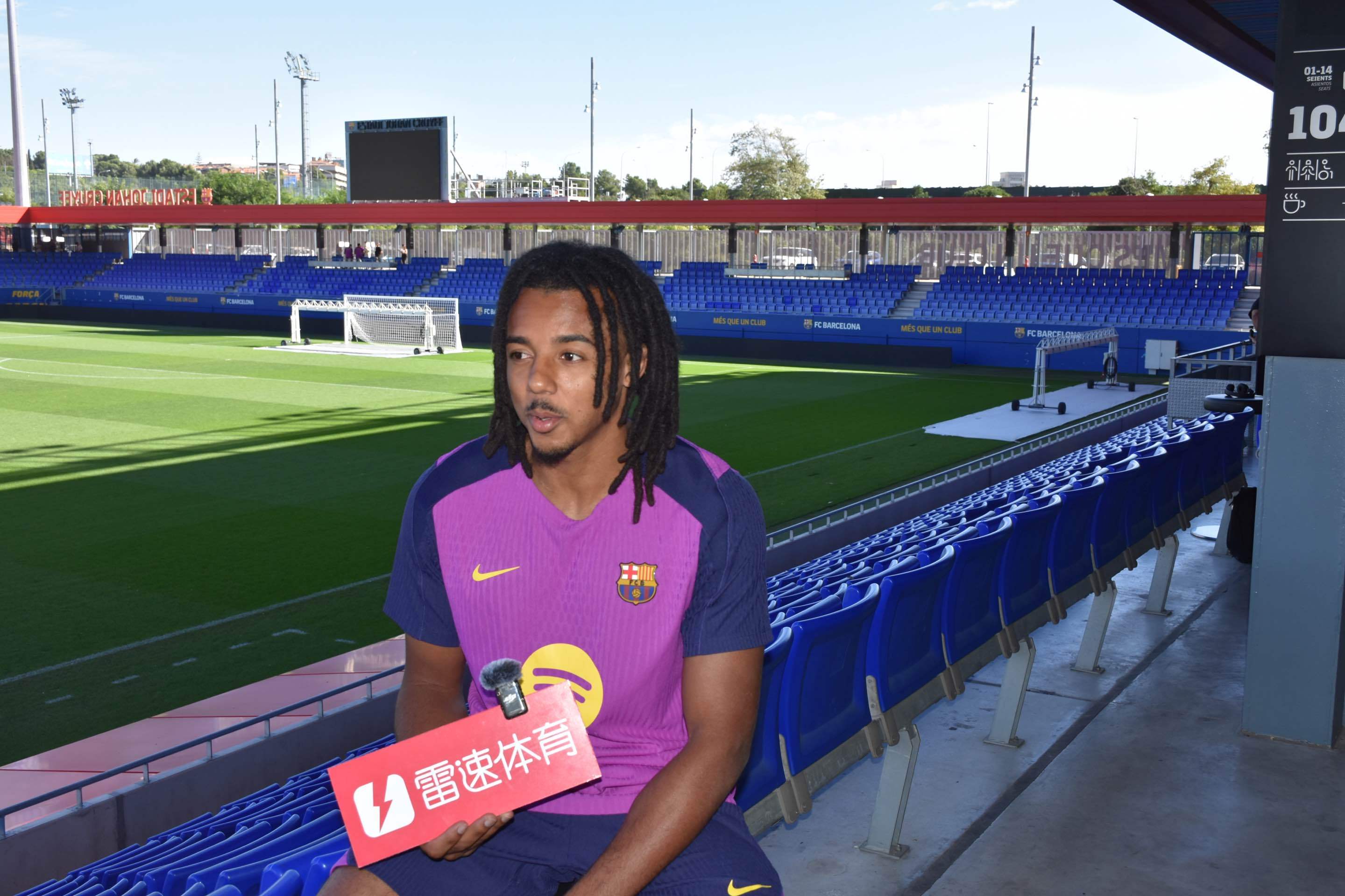 雷速专访孔德：国家德比记忆深刻，亚马尔同龄段最佳