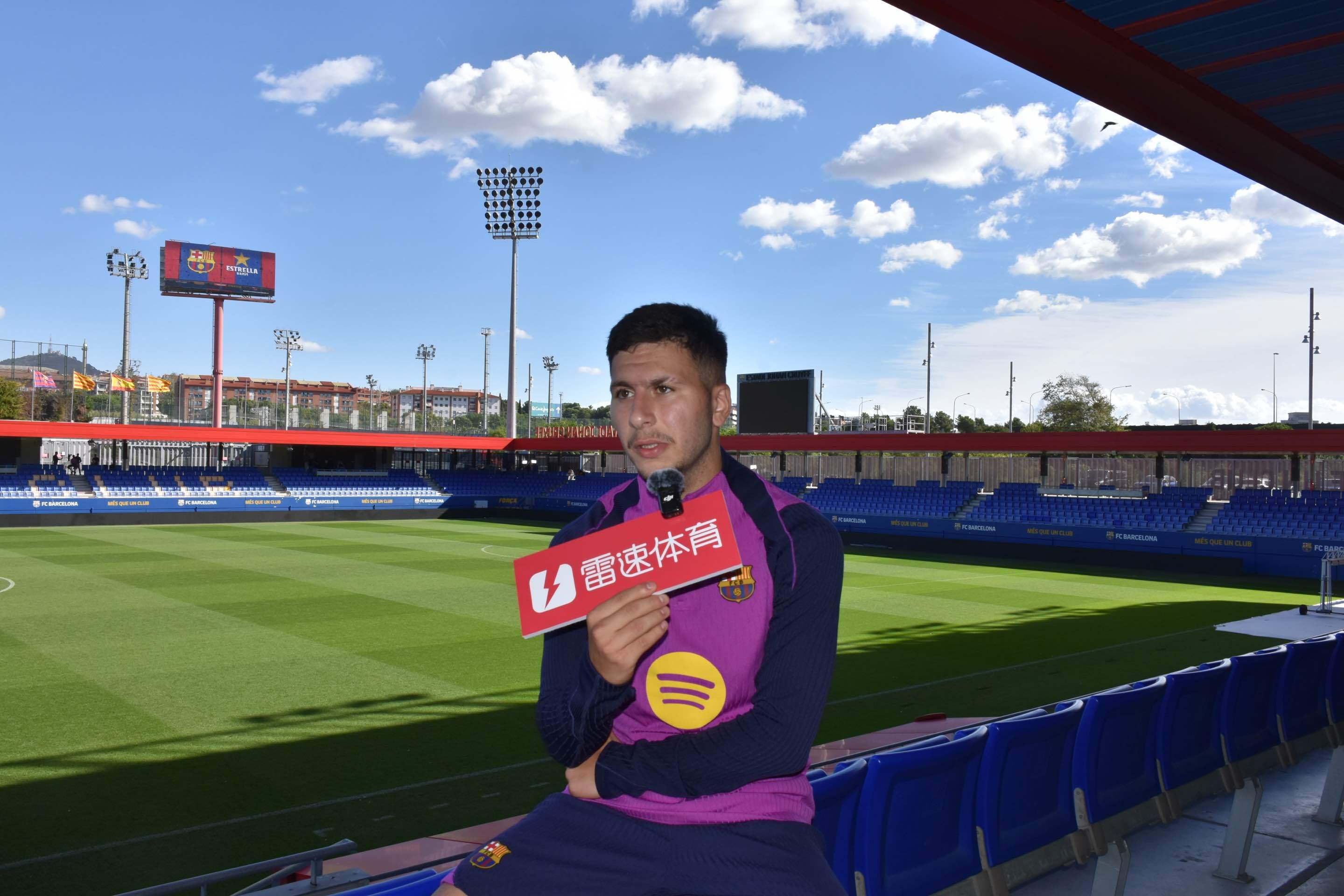 雷速专访巴尔德吉：瑞典新星谈国家德比与巴萨梦想