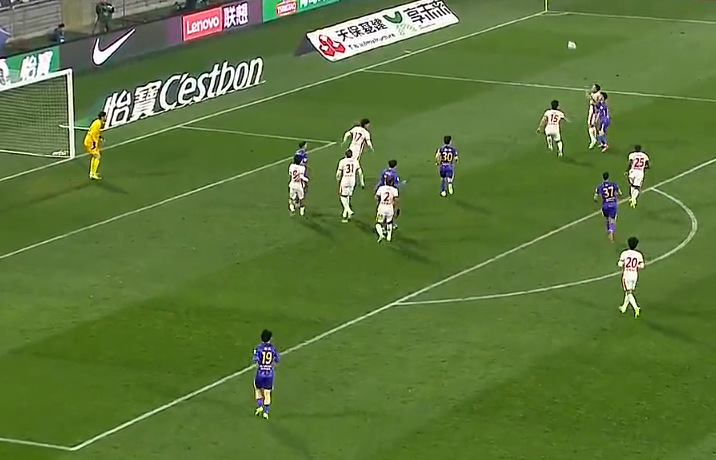 中超第28轮：长春亚泰2-2憾平天津津门虎，谢维军绝平救主