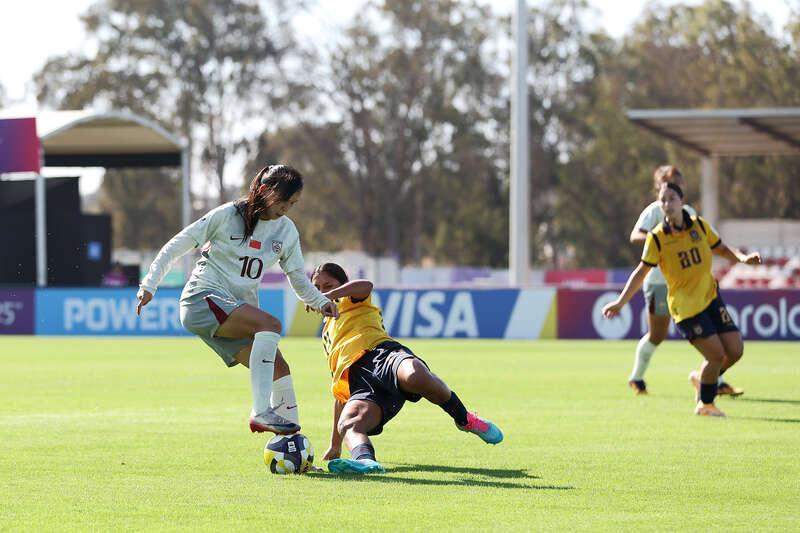 中国U17女足4:0大胜厄瓜多尔 历史性晋级世界杯16强