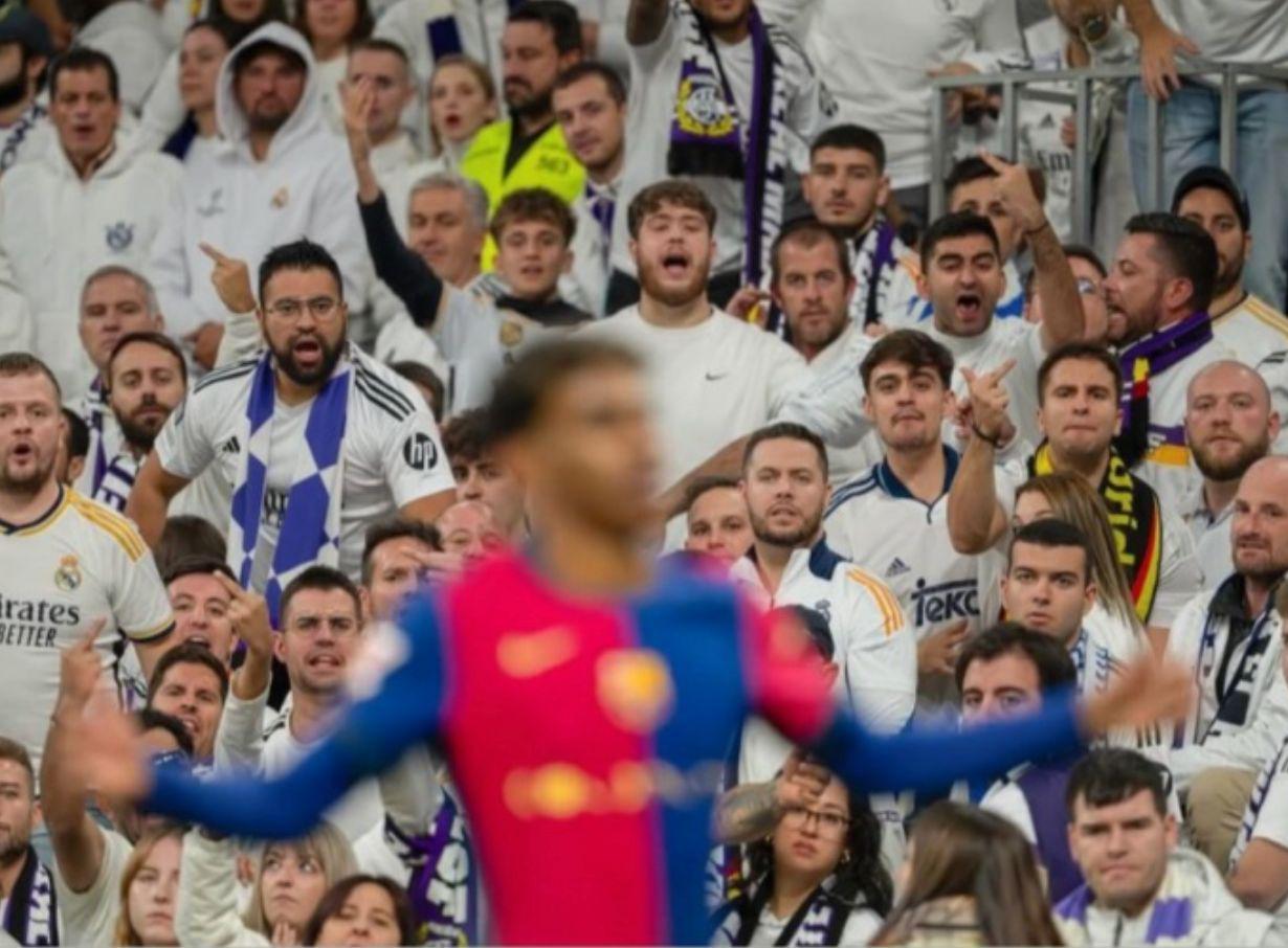 3天2度挑衅皇马！18岁亚马尔面对8万球迷狂嘘：4-0完胜仍不惧