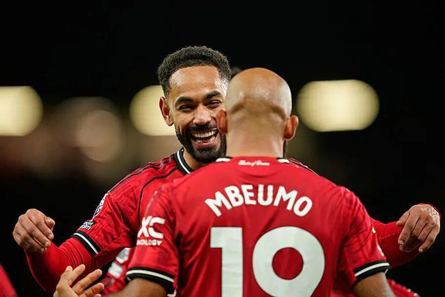 曼联4-2布莱顿豪取三连胜！库尼亚首球助红魔跻身前四