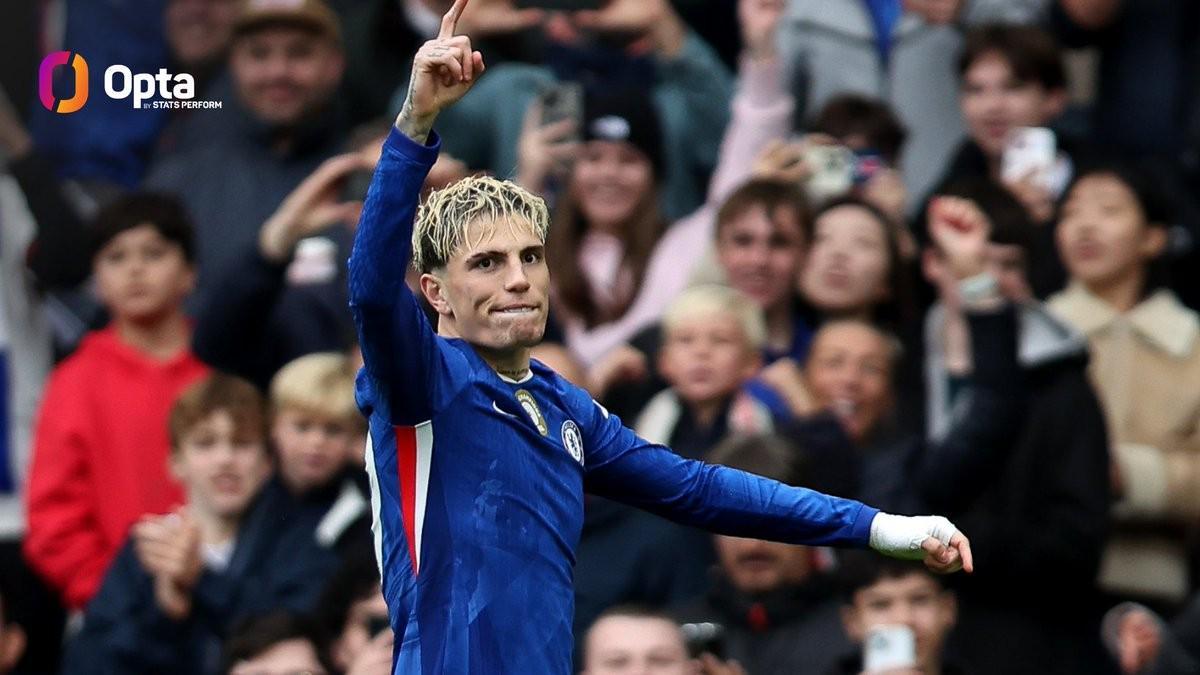 切尔西英超火力全开：10人破门并列榜首，进攻多样性冠绝英超