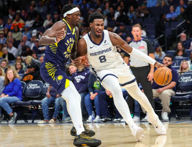 步行者25分惨败灰熊！东部黑马开局2连败，悍将伤退引忧虑