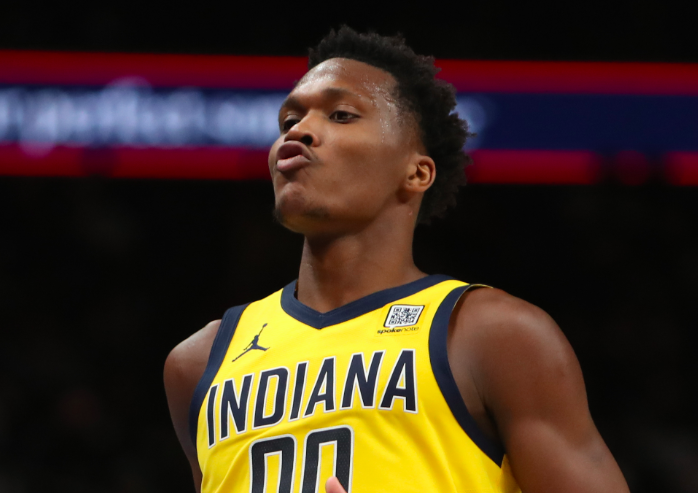 马瑟林高效砍26分，右脚伤势成步行者隐忧