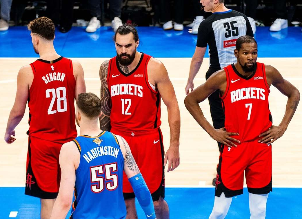 场均30+6却难救主！火箭跌至西部垫底，杜兰特体系成双刃剑