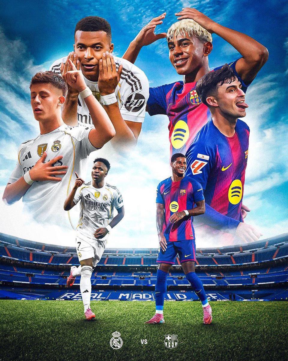 4-3到4-0！巴萨皇马国家德比，弗里克对决阿隆索CCTV5直播