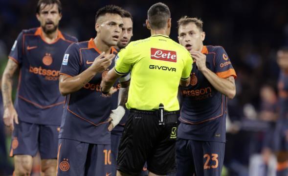 意甲焦点战再掀争议！国米遭争议点球判罚，裁判公正性遭质疑