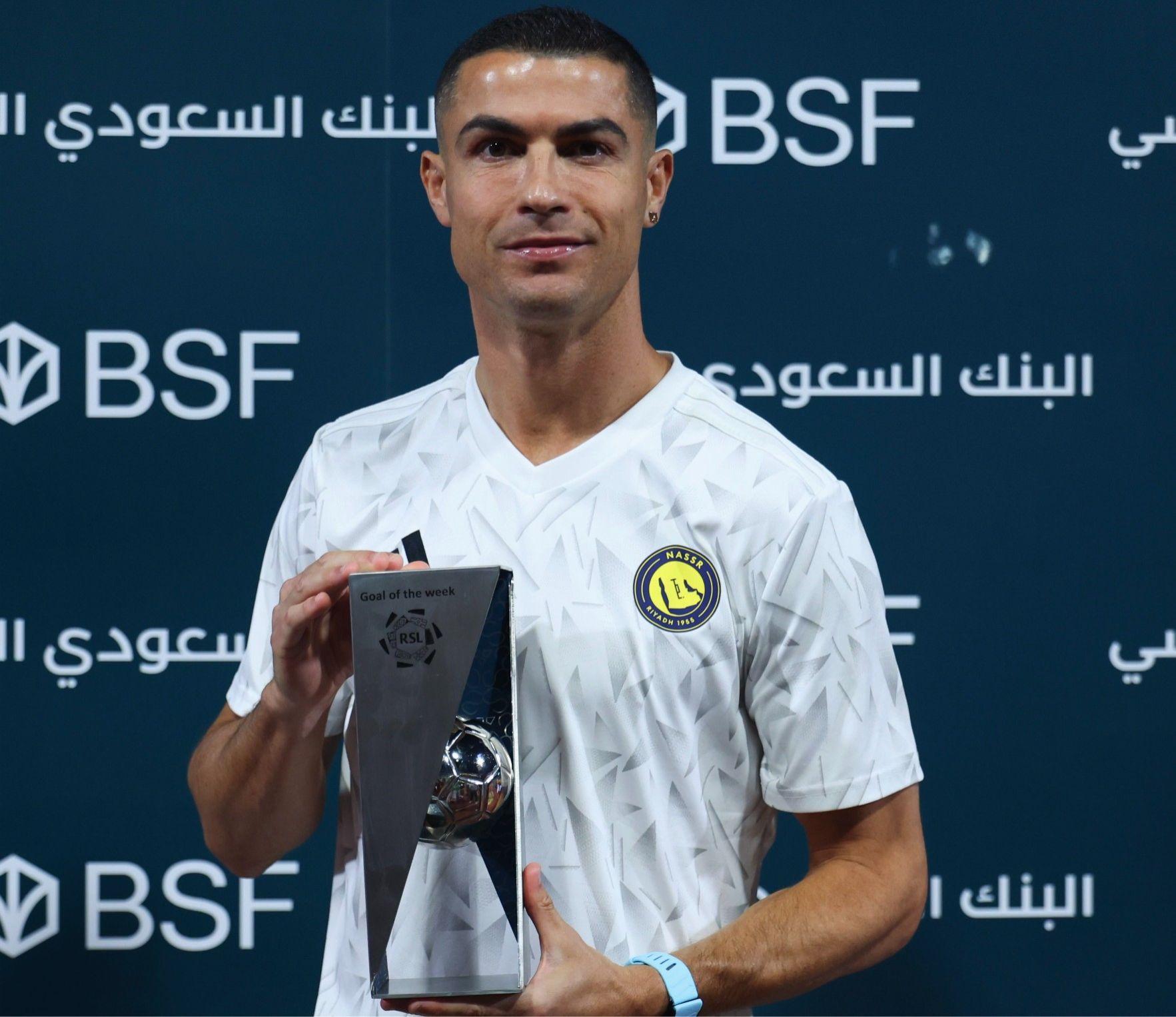 C罗左路内切世界波 荣膺沙特联周最佳进球奖