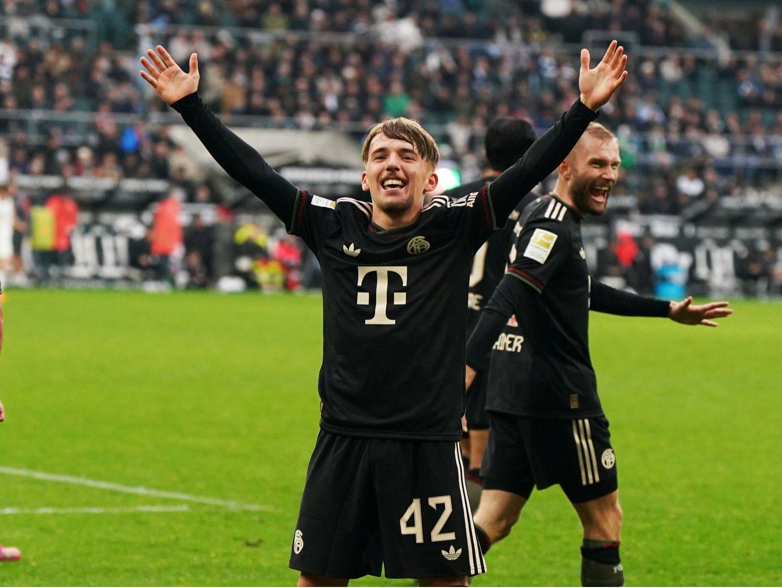 17岁拜仁新星卡尔42号战袍显威 欧冠德甲连场世界波