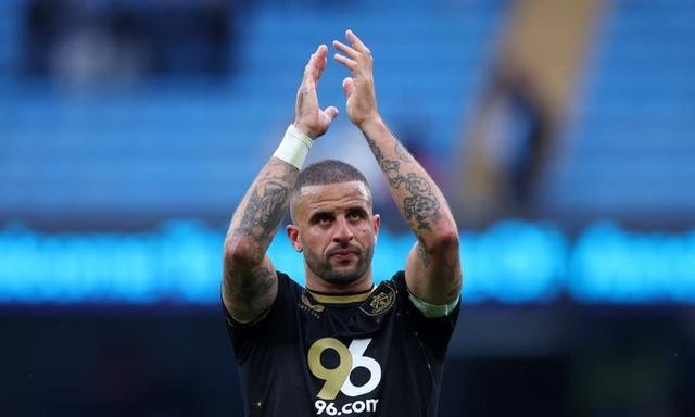 凯尔-沃克397场首发追平英超边后卫历史纪录