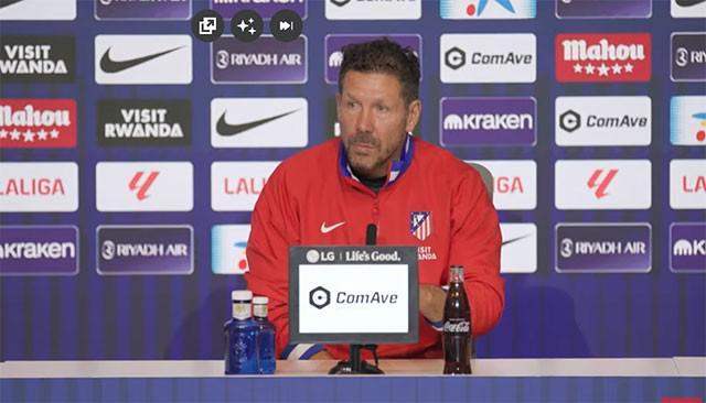 西蒙尼谈国家德比：裁判面临更大挑战，马竞全力备战