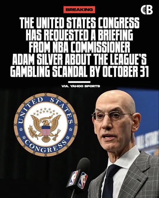 NBA涉赌风暴升级！萧华遭国会调查，联盟监管漏洞曝光