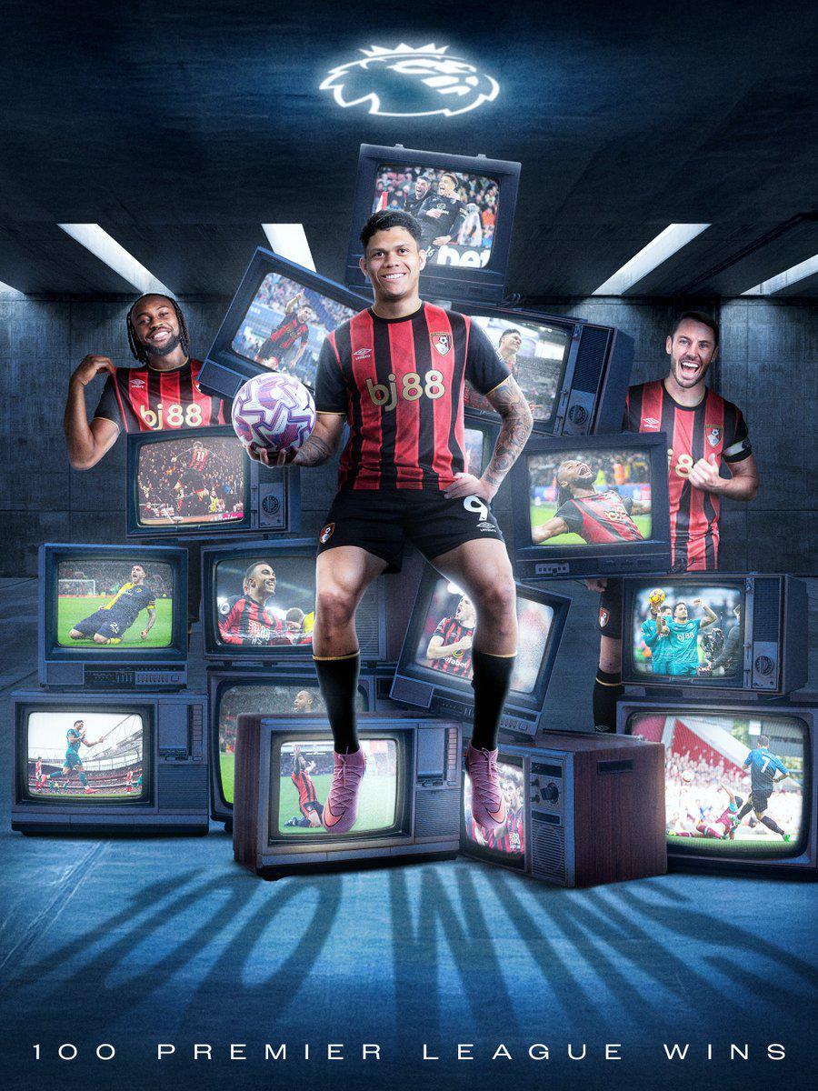 伯恩茅斯2-0力克诺丁汉森林 收获队史英超第100胜