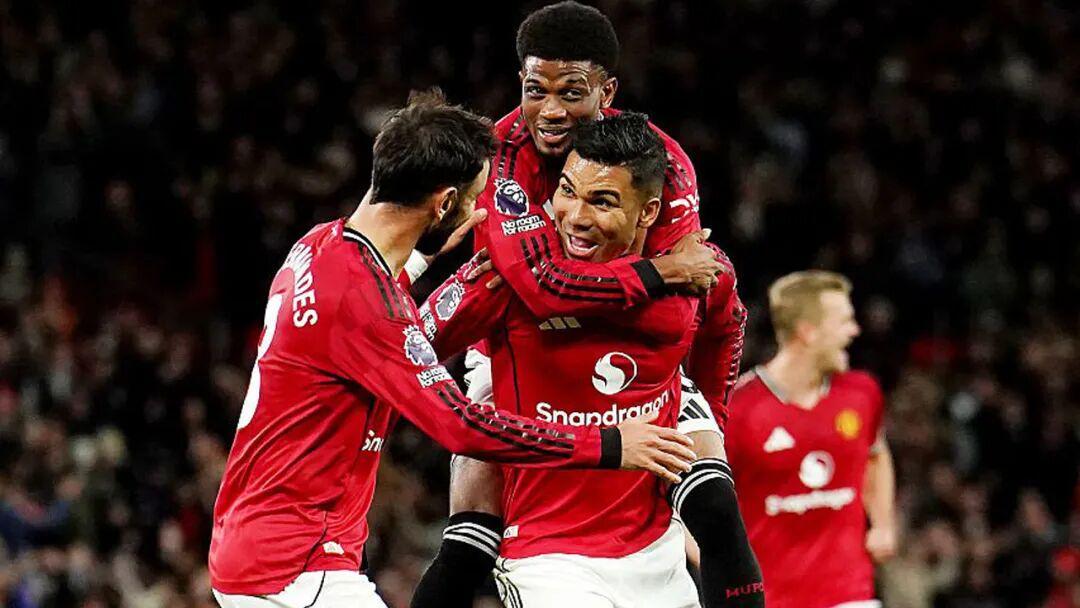 传射建功闪耀全场！阿莫林盛赞曼联33岁老将卡塞米罗