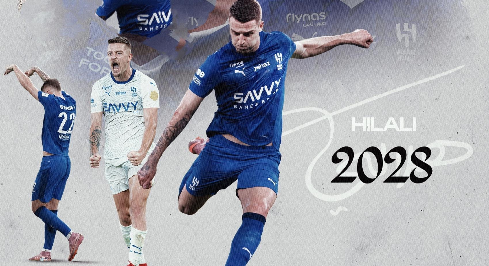 利雅得新月官宣：米林科维奇续约至2028年 共创辉煌未来