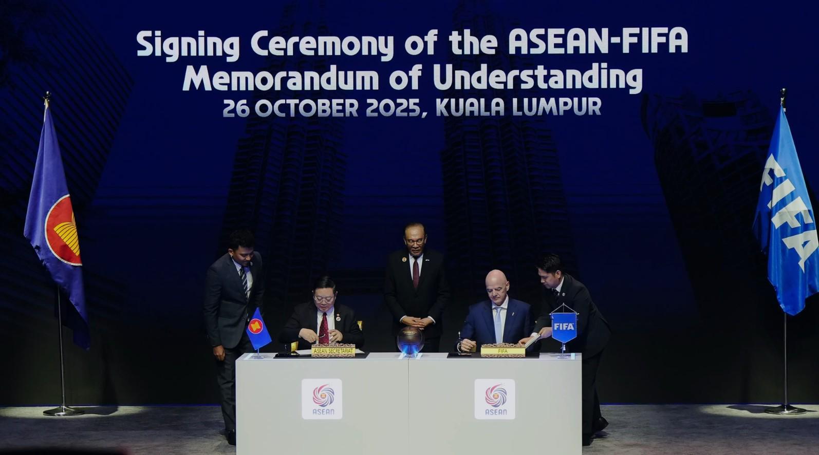 FIFA与东盟签署新备忘录，国际足联东盟杯即将启幕