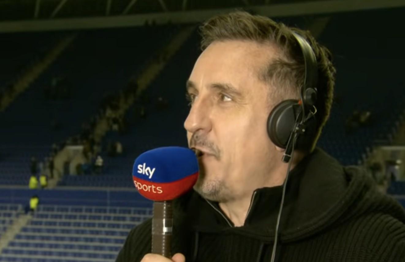 内维尔点评英超：阿森纳成唯一稳定强队，热刺维拉表现获赞